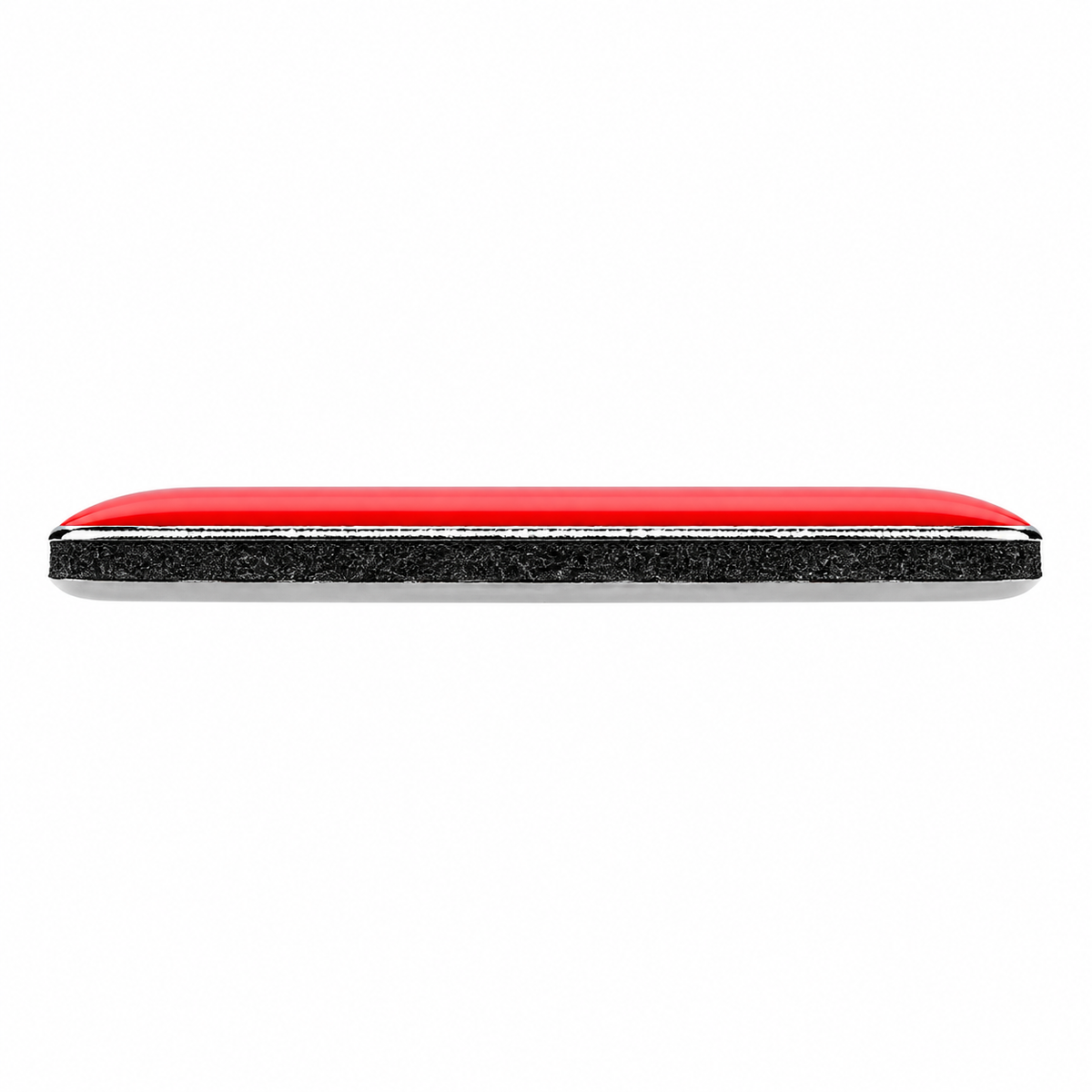 Italian Flag Aluminium Car Badge – 7 × 3.5cm