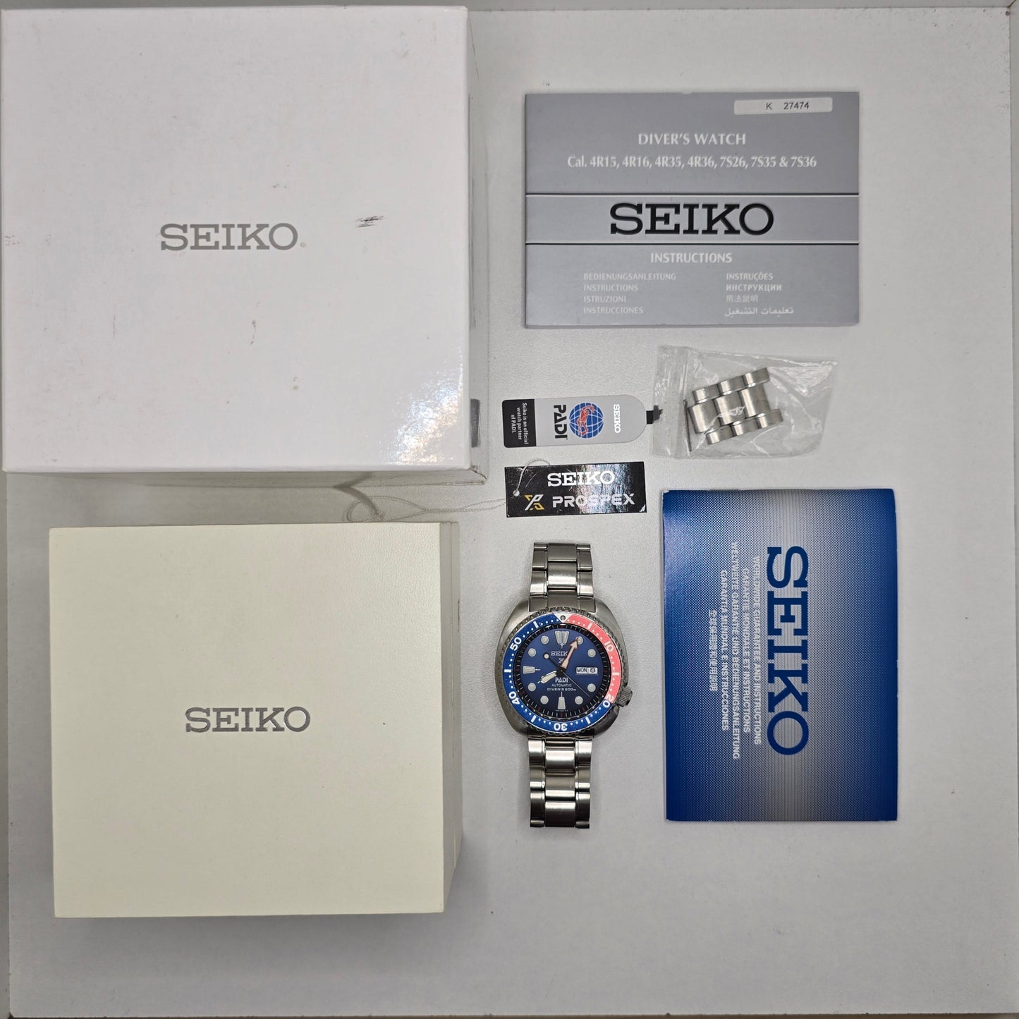 Seiko Prospex Padi Turtle 4R36-05H0