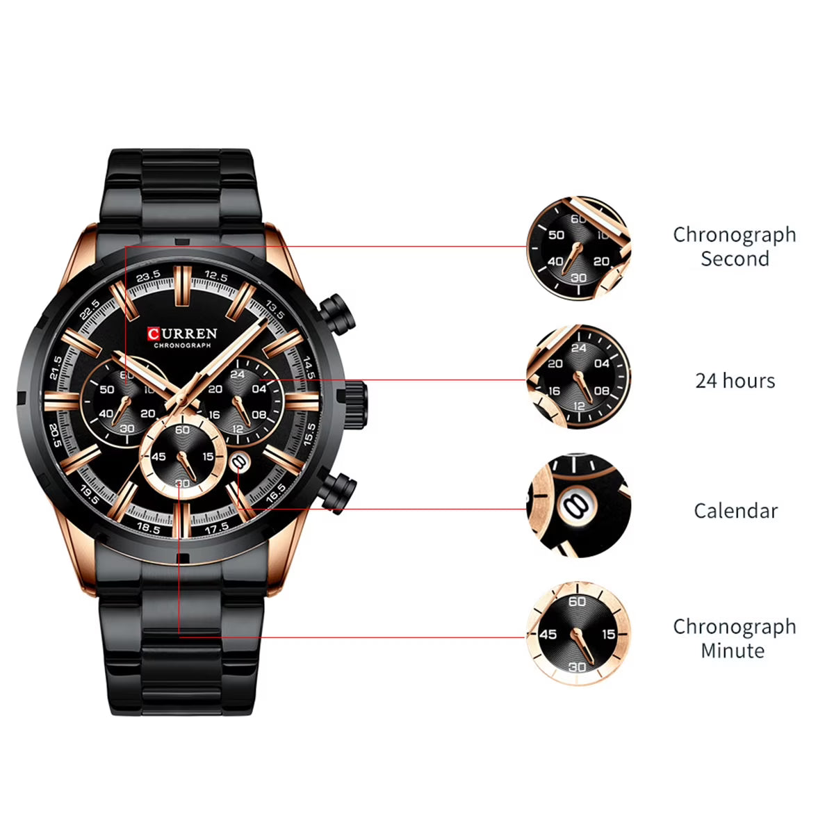 Curren SR37990 Chrono