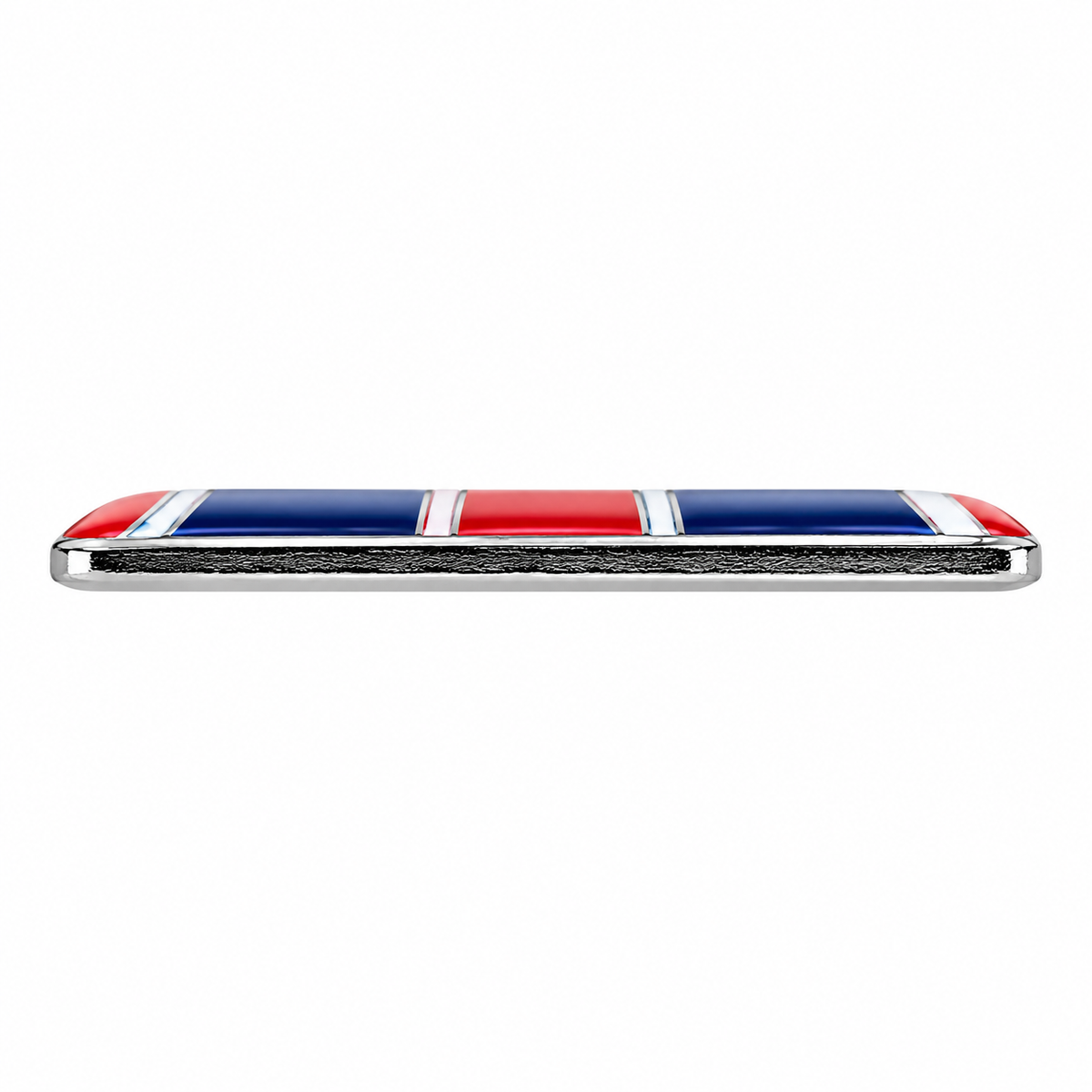 British Union Jack Aluminium Car Badge – 7 × 3.5cm